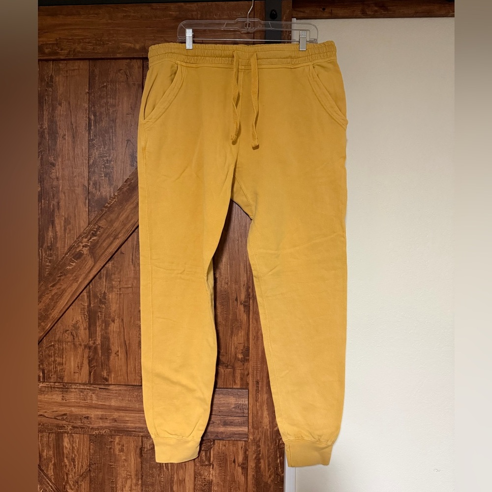Lave Seven Men's Sweatpants Mustard Yellow XL